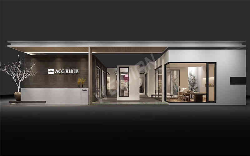 亞材門(mén)窗建博會(huì)廣州展覽設(shè)計(jì)搭建