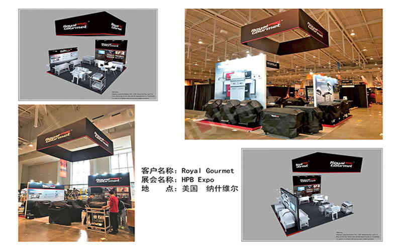 維點展覽設(shè)計公司助力多家企業(yè)美國展位設(shè)計搭建