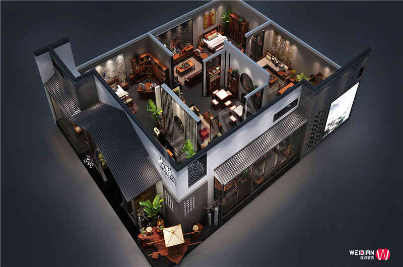 花梨概念深圳國際家具展深圳展臺設計搭建 花梨概念深圳國際家具展深圳展臺設計搭建