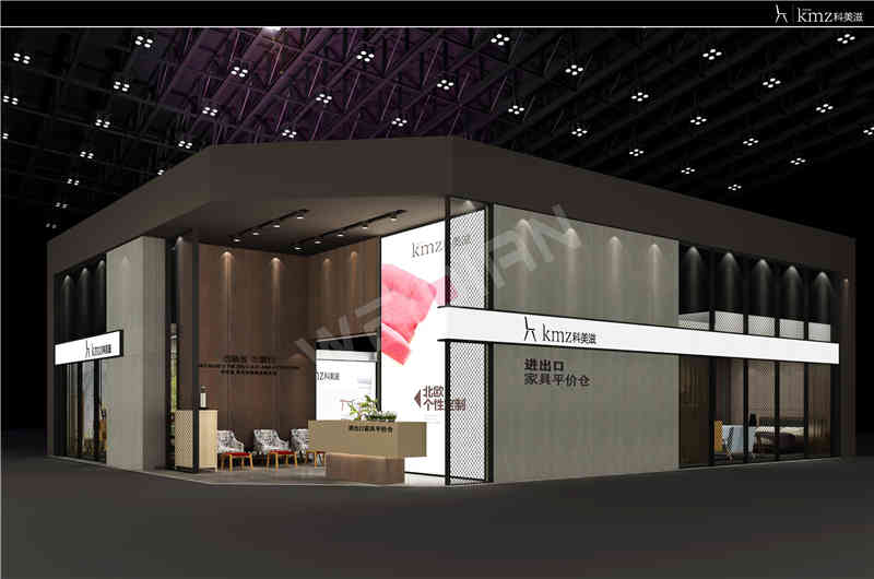 廣州展覽裝飾設(shè)計(jì)公司助力科美滋廣州國(guó)際家具展覽會(huì)Ciff展覽、展臺(tái)設(shè)計(jì)搭建