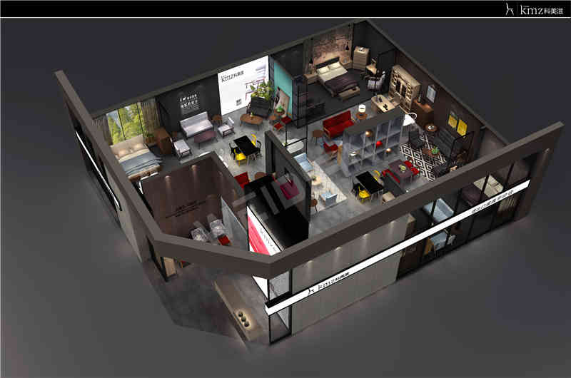 廣州展覽裝飾設(shè)計(jì)公司助力科美滋廣州國(guó)際家具展覽會(huì)Ciff展覽、展臺(tái)設(shè)計(jì)搭建