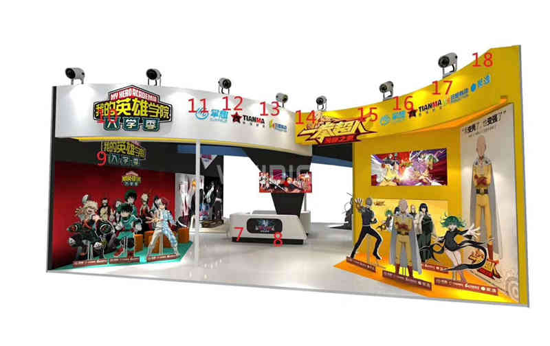 廣州展臺設(shè)計公司搭建展臺裝修國際動漫游戲展覽會CCG EXPO展會設(shè)計搭建 廣州展臺設(shè)計公司搭建展臺裝修國際動漫游戲展覽會CCG EXPO展會設(shè)計搭建