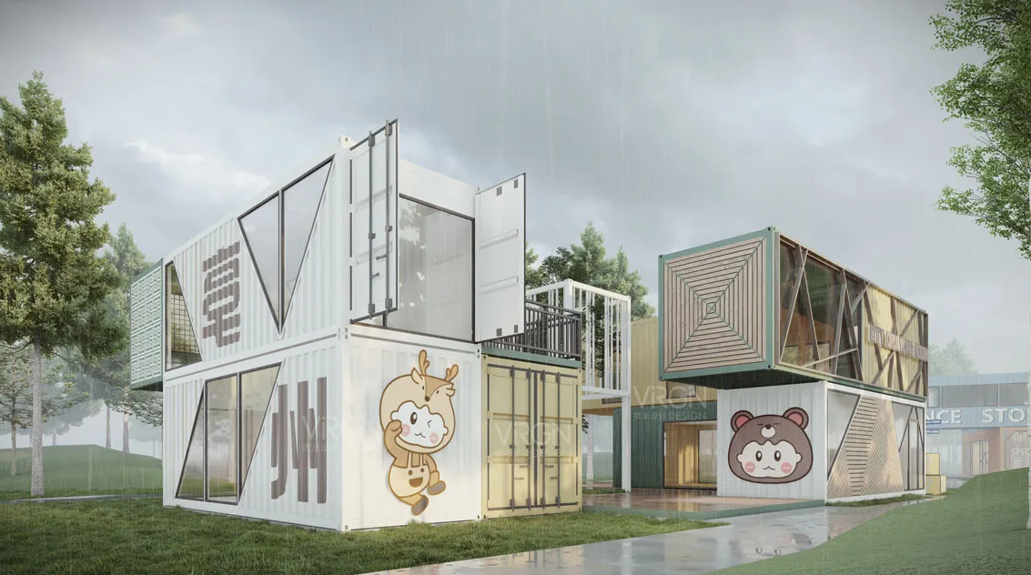 廣東鄉村驛站建設、廣東鄉村振興驛站制作、廣東省鄉村集裝箱驛站制作（一）