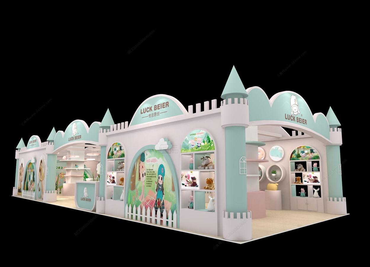 天津展覽設(shè)計(jì)公司藝霖嬰童玩具展天津展臺(tái)搭建