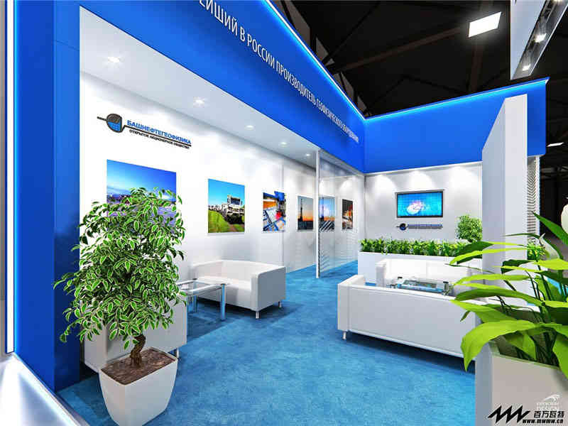 北京普源精電科技有限公司參展上海新國際博覽中心展覽設(shè)計(jì)展臺(tái)搭建3