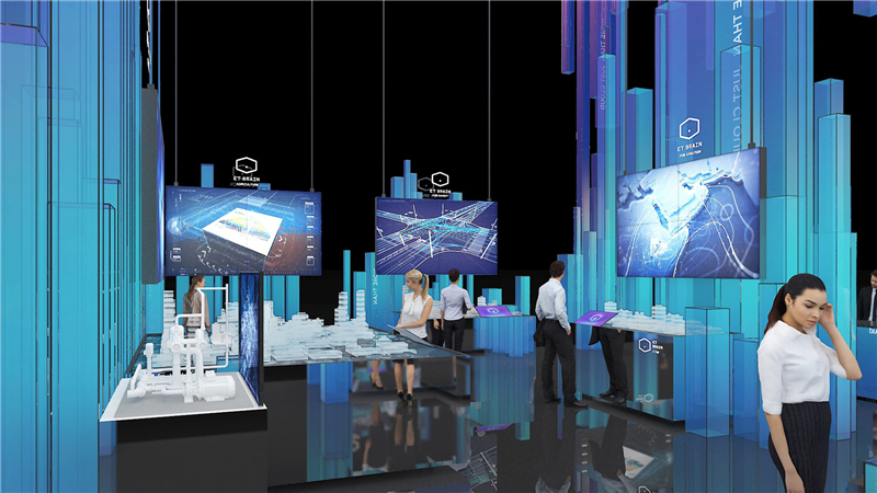 青島海爾空調(diào)電子有限公司參展廣州會展中心展覽設計展臺搭建5